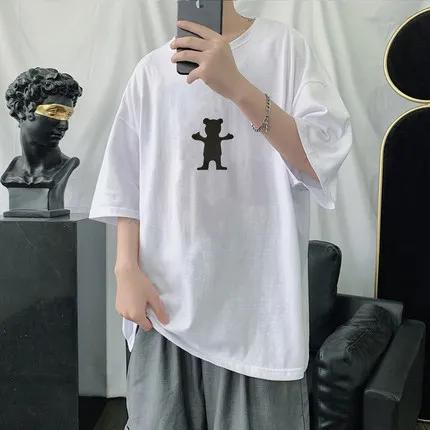 

Men's casual short-sleeved t-shirt wild clothes tide 2385