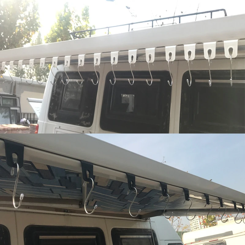 

1/5pcs RV Awning Hook Clothe Hook Outdoor Drying Clothes Self-driving RV Modification Installation RV Accessories Outdoor Travel