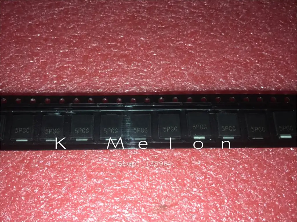 

5PCS-20PCS new original 5.0SMDJ58A MARKING 5PGG TVS 5000W 1mA 58.0V DO-214AB