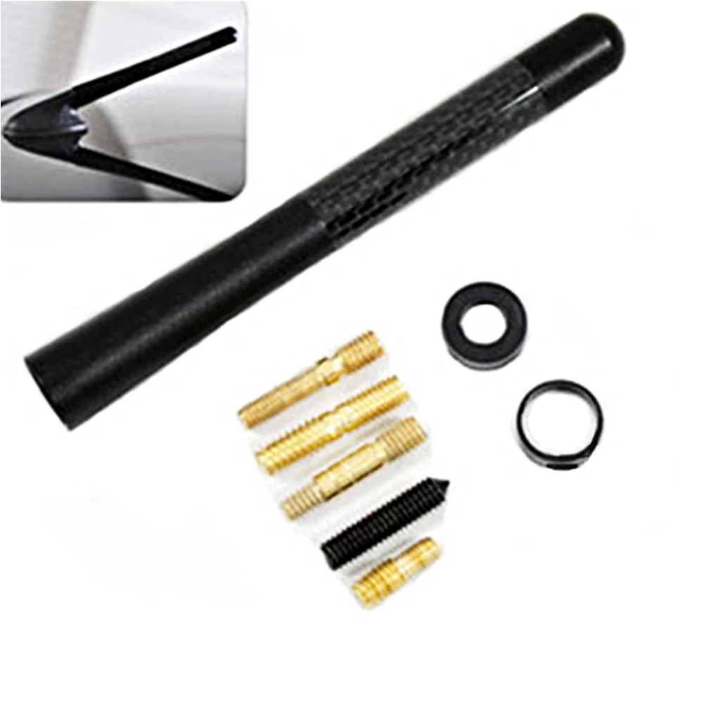 12 см сигнал из углеродного волокна авто модификация Замена Универсальный FM