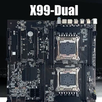 x99 motherboard lga 2011 3 dual cpu 8 ddr4 memory slot 256g pci e 16x sata2 0 nvme m 2 interface for desktop chia ssd