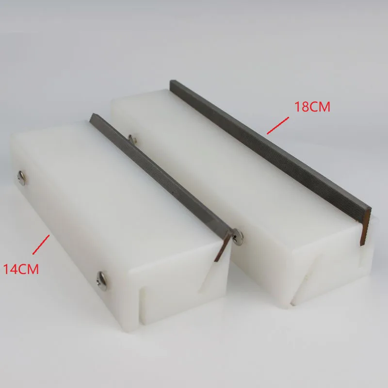 

1 PCS Low Friction Fret Leveler Fret Beveling File - Fret End Bevel-Flush Files Luthier Angle Tool (36 and 90 Degrees)