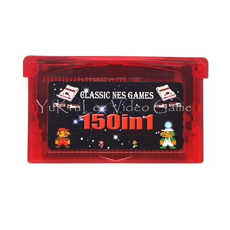 

Картридж для видеоигр Nintendo GBA NDS 2DS 3DS, 32 бита, 150 в 1