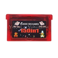 150 in 1 compilation 32 bit video game memory cartridge card for nintendo gba nds 2ds 3ds console