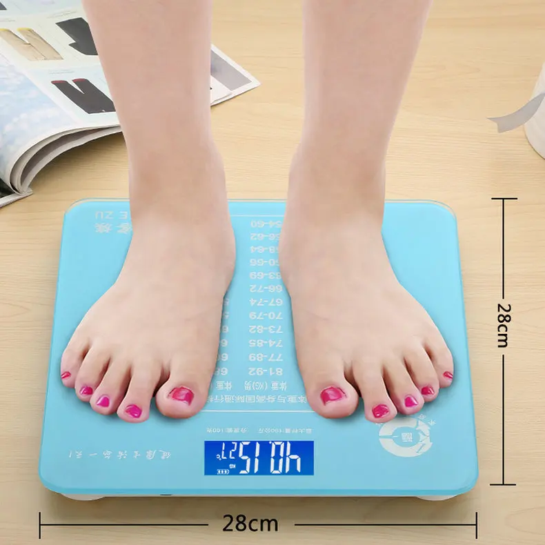 

Weighing Electronic Scales Precision Adult Weight Loss Women Body Scales Dormitory Pese Personne Household Products DF50TZC