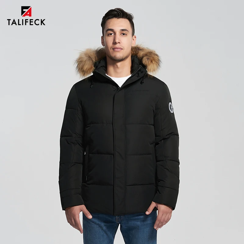 2020 Парка Зимняя Мужская Пальто Мужское Зимнее Хлопковое Черная Куртка Длинная