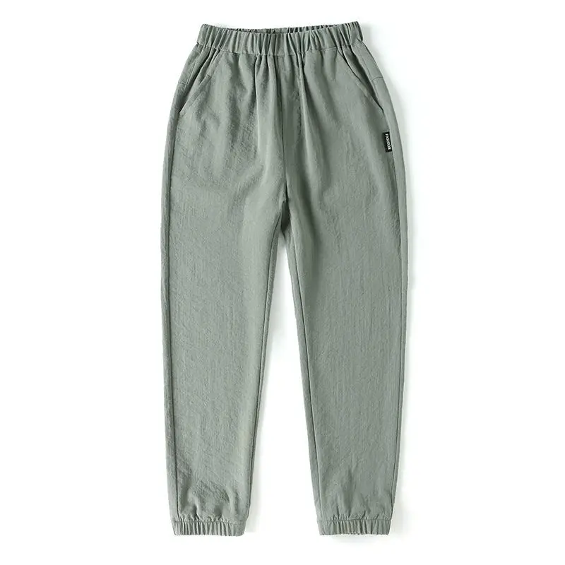 

Summer Thin Boys Pants 2020 New Cotton Linen Anti-mosquito Pants 3-11T Children Boy Trousers High Quality