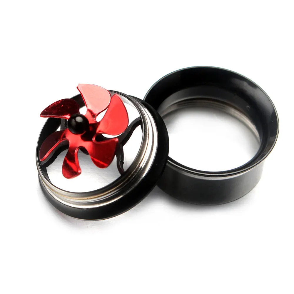 HAPPTYL 1 шт. ветряные мельницы туннели из плоти нержавеющая сталь носилки для ушей