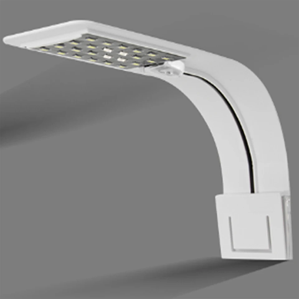 Aquarium Light For Fish Tank Planted 10W/5W LED Lighting Anti-Fog Clip-On Luces Lights Lamp | Дом и сад