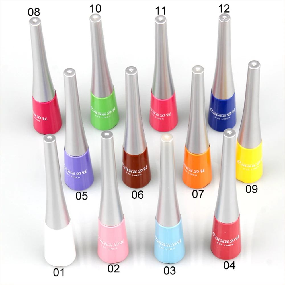 

17 Colors Neon Liquid Eyeliner Pen Waterproof Smudge Proof Long Lasting Eye Liner Eye Shadow Women Makeup Eyes Cosmetics