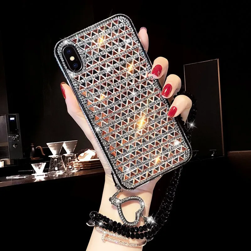 Estojo для Apple iPhone 10 7 8 Plus чехол Роскошный etui X Xs max XR 5 5S se 6 6S Мобильные аксессуары |