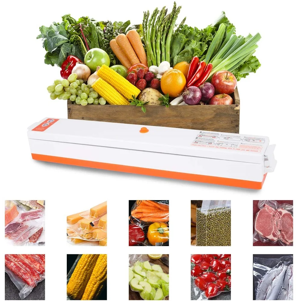 Вакуумный упаковщик для пищевых продуктов 220 В/110 В 10 шт. пакетов | Бытовая техника