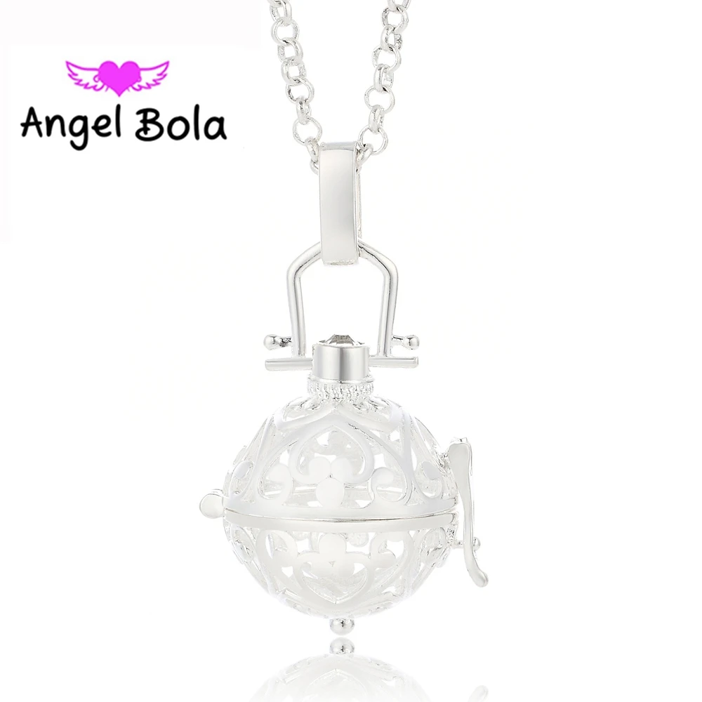 Angel Bola 10 шт./лот беременных Ожерелье любящее сердце Форма Engelsrufer 20 5 мм Клетка мяч