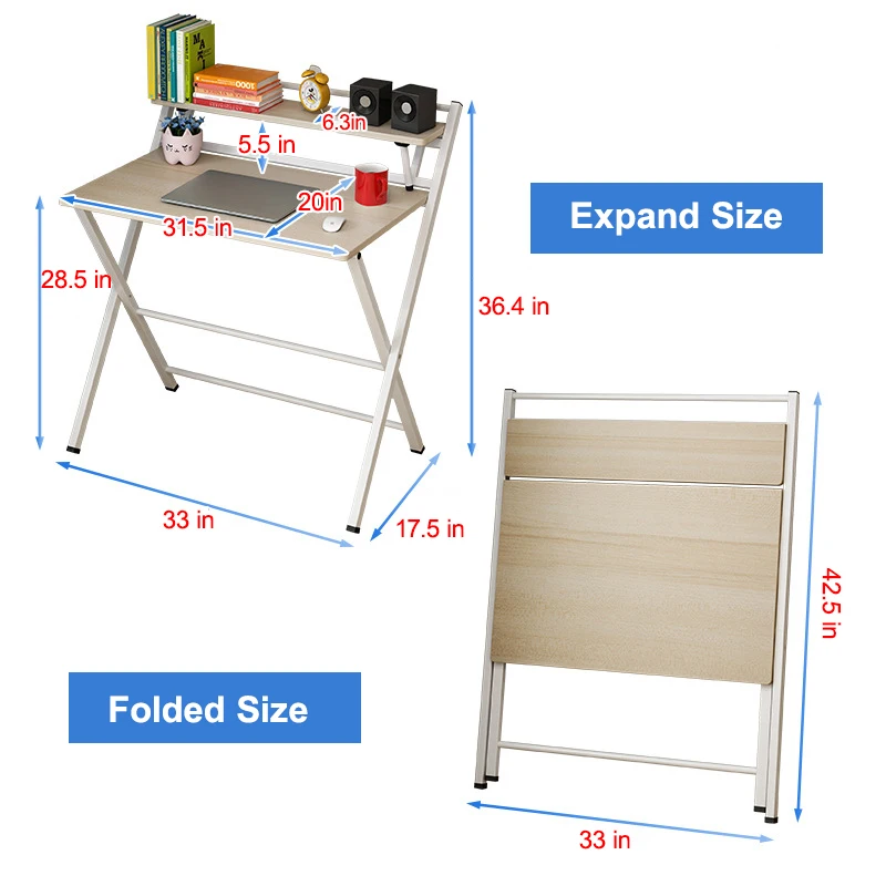 

Simple Home Bedroom Small Table Desktop Computer Desk Simple Modern Writing Desk Desk Outdoor Stall Folding Table Furniture