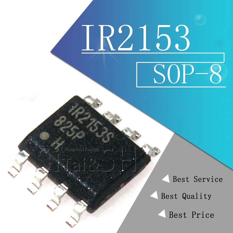 10 шт./лот IR2153s SOP8 IR2153STR IR2153 IR2153STRPBF драйвер ворота половина DRVR 600V 15 6 Vclamp 1