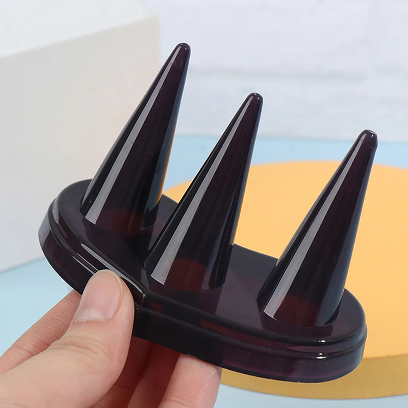 Винтажная пластиковая подставка для хранения ювелирных изделий в виде конуса на