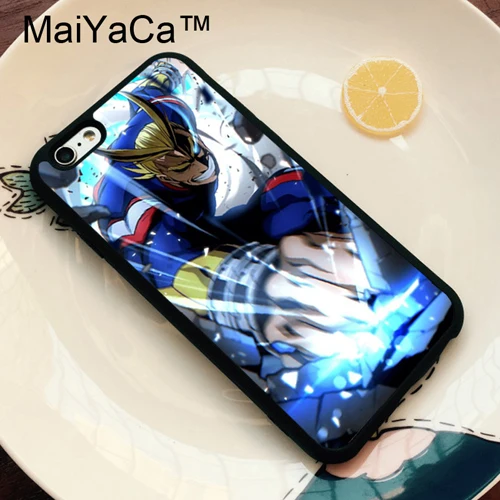 4503 Чехол MaiYaCa Boku no Hero Academy All Might из ТПУ для iPhone 11 Pro MAX X XR XS MAX 6 6s 7 8 Plus 5S задняя крышка - Цвет: 4503