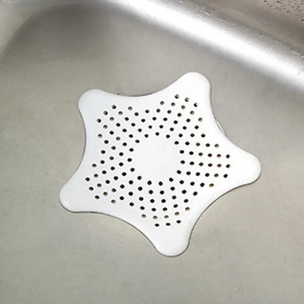 Силиконовый канализационный фильтр для раковины дренаж дуршлаг ванной комнаты