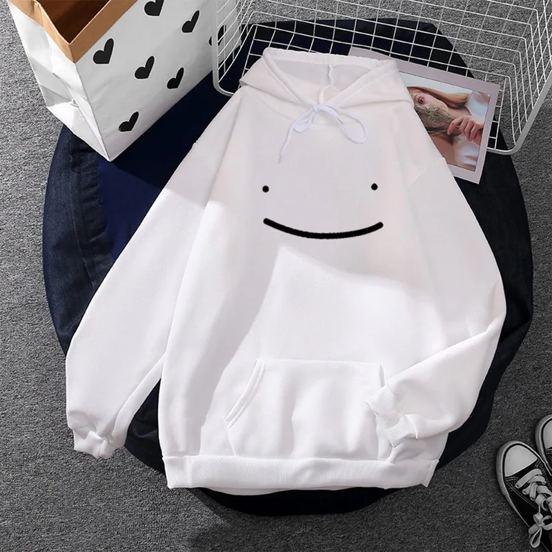 Мужская толстовка с капюшоном Dream Smp 2021 пуловер Smile Merch спортивный костюм унисекс