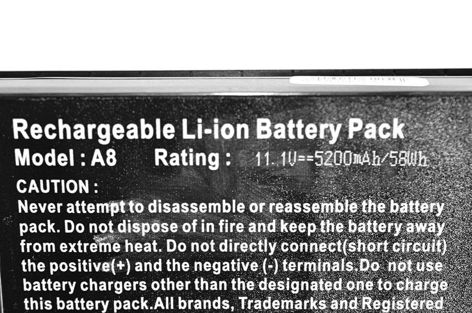4400mAh 11,1 v Аккумулятор для ноутбука ASUS A32-A8 X83Vm Z99 Z99D Z99Dc Z99E Z99F Z99H Z99He Z99J Z99Ja Z99Jc Z99Je Z99Jm Z99Jn