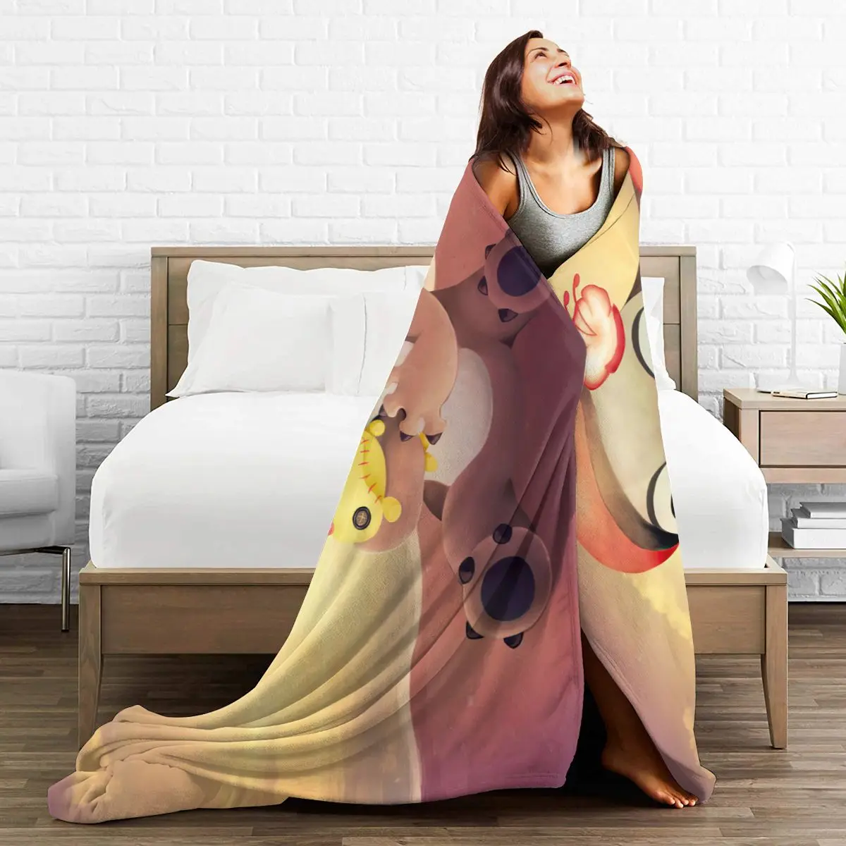 

Ultra Soft Sofa Blanket Cover Blanket Cartoon Cartoon Bedding Flannel plied Sofa Bedroom Decor for Children and Adults 278475014