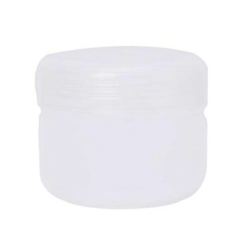 

1Pc 150g Plastic Empty Makeup Jar Pot Refillable Bottle Cosmetics Box Face Cream Lotion Storage Container Portable Round Bottle