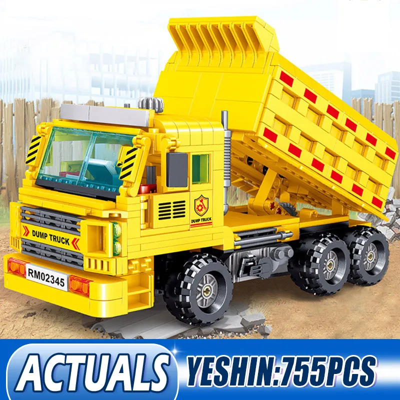 Высокотехнологичный автомобиль Yeshin маленький экскаватор бульдозер кран