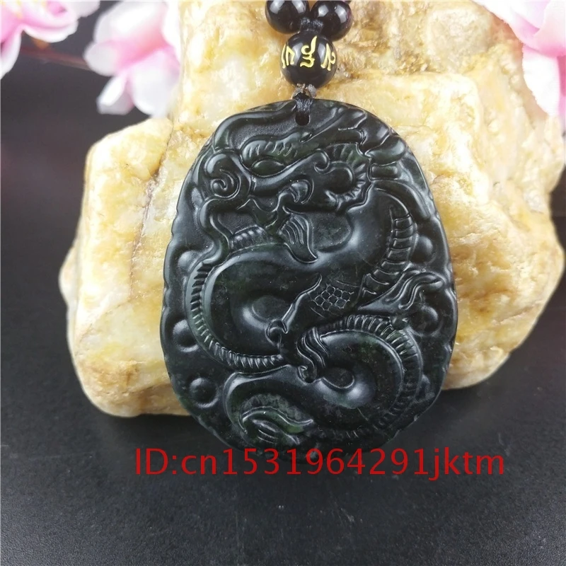 Обсидиановый резной зеленый кулон натуральные подарки ювелирные изделия для