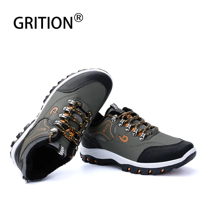 GRITION мужские походные ботинки уличная зимняя обувь для скалолазания Новое