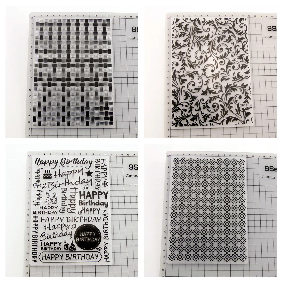 

YINISE Plastic Embossing Folder For Scrapbook Stencils LINES GRID DIY PAPER Album Cards Making CRAFT SUPPLIES Scrapbooking MOLDS