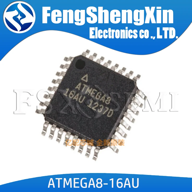 (1-5-10)PCS/LOT ATMEGA8A-16AU ATMEGA8-16AU ATMEGA8 TQFP-32 8-битная с встроенной программируемой