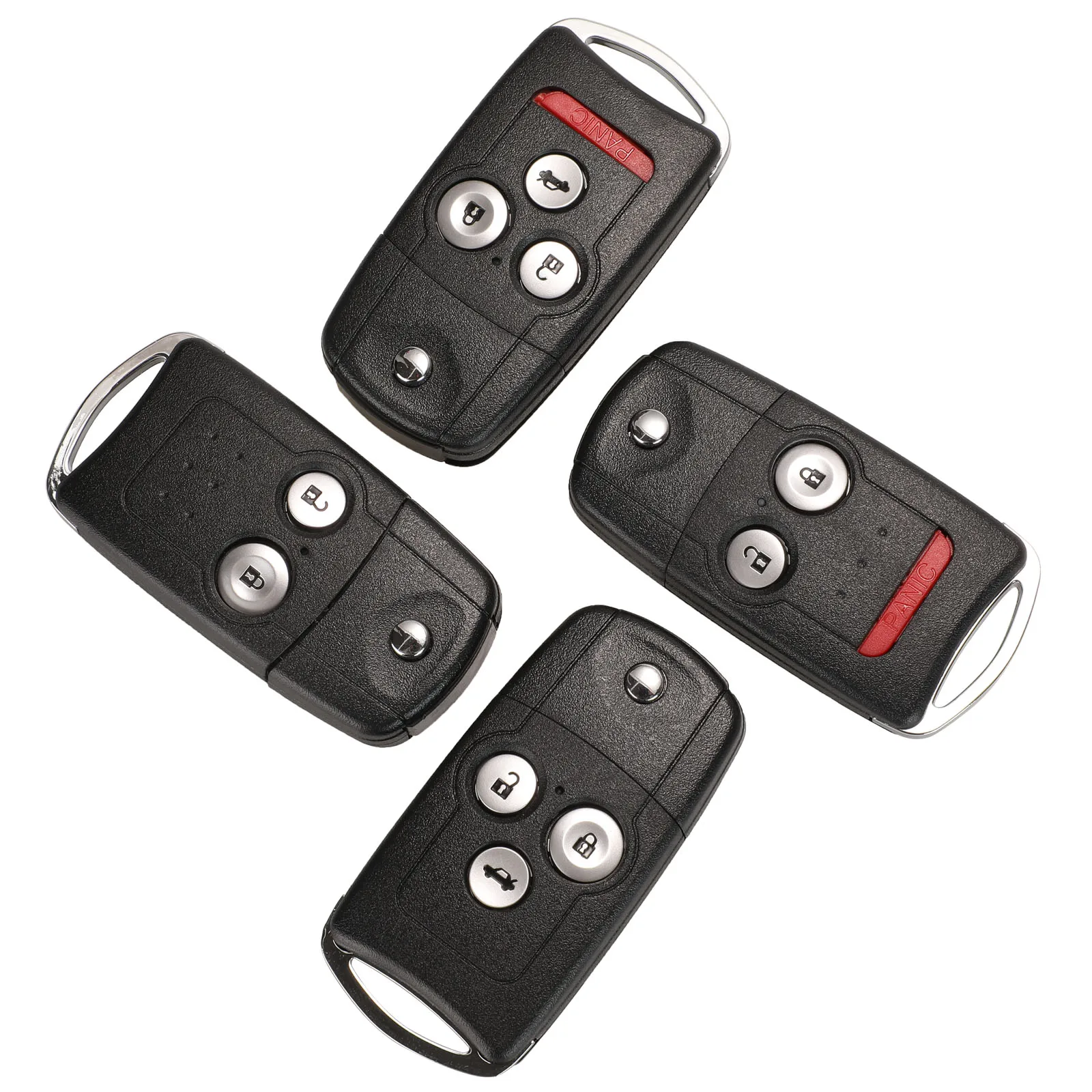 Bilchave 2/3/4 кнопка дистанционного ключа оболочки для Honda Accord CR V HR Fit City Jazz Odyssey Shuttle Civic