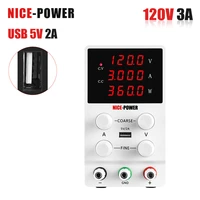 nice power 120v 3a bench dc adjustable laboratory power supply power feeding voltage stabilizer voltage regulator 220v 110v