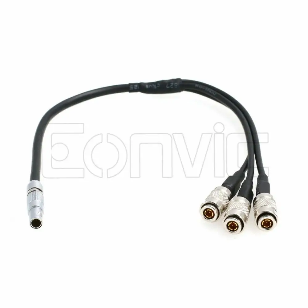 

3 x DIN1.0/2,3 до 00B 4-контактный TimeCode остроконечный кабель для GPI с функцией синхронизации RED Epic Scarlet