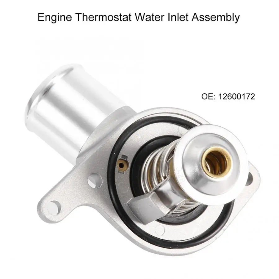 Автомобильный двигатель алюминиевый термостат воды на входе в сборе Замена