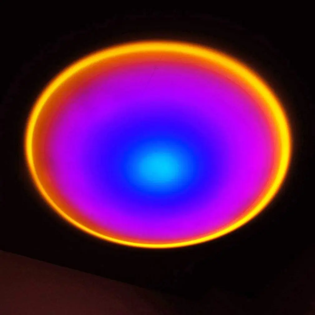 

Sunset Projection Lamp Night Light Projector LED Floor Lamp Rainbow Light For Bedroom Home Decor For Kids Adults