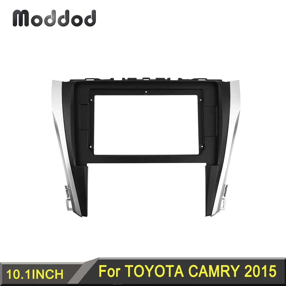 

10.1INCH Car Radio Fascia Fit for TOYOTA CAMRY 2015 Dashboard Installation Trim Kit Frame Stereo DVD Player Panel Android Bezel