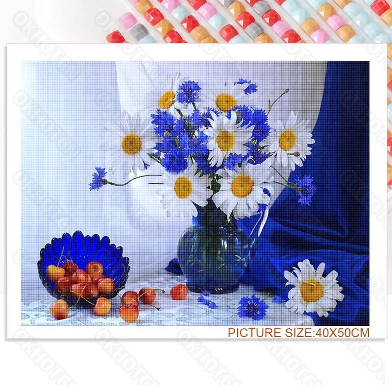 

Diy Diamond Painting Modern Still Life Pattern Warm Sticker Diamond Painting Living Room Wall Decoration Mural Bedroom Painting