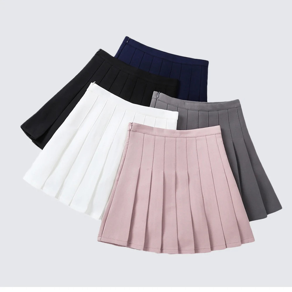 Плиссированная юбка для маленьких девочек детские юбки детская одежда модная