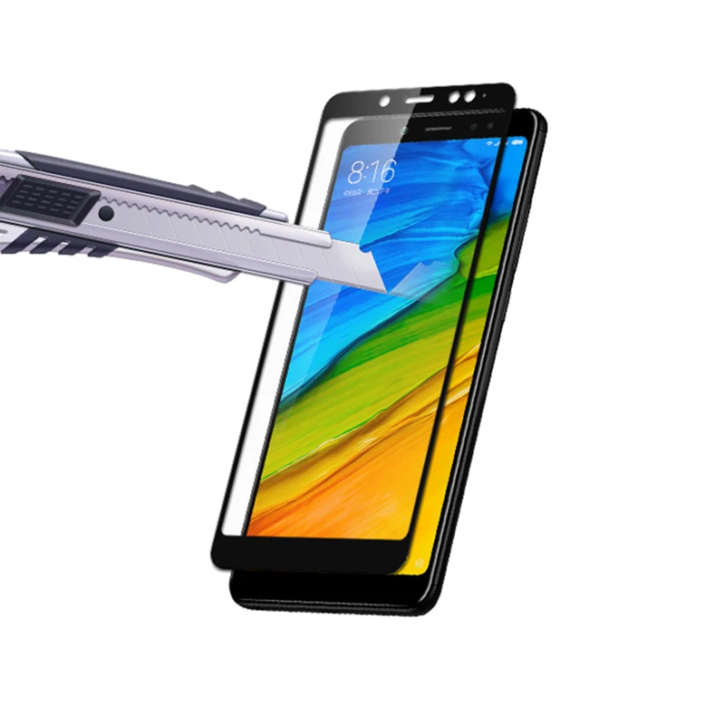 3D закаленное стекло для Xiaomi Redmi Note 5 Pro Plus полное покрытие протектор экрана 5A