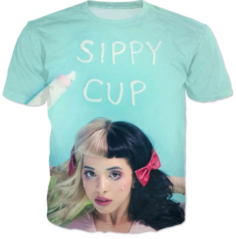 Новинка лета 2018 футболка с принтом мелини Мартинез кричалка/пузыри кричалка