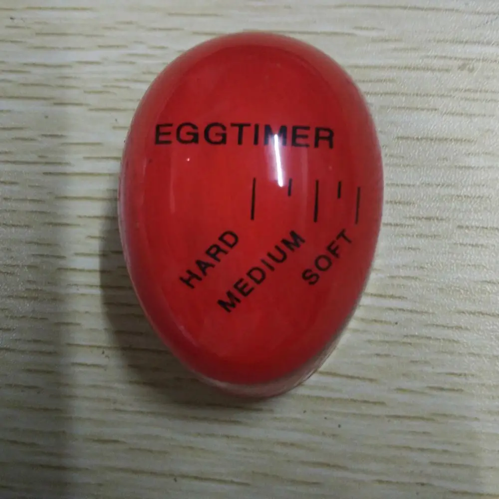 Eco-Friendly Egg Timer Creative Perfect Resin Material Boiled Cooking Helper Kitchen Temperature Timers Eggs Clock Tool | Дом и сад