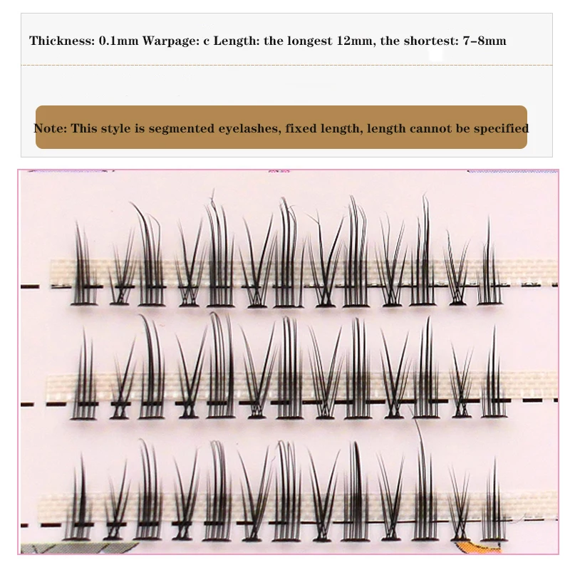 Японские Волшебные накладные ресницы Anlinnet ручная работа маленького дьявола с