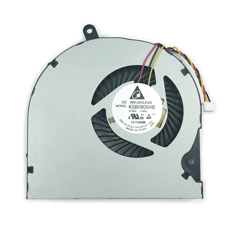 Новый оригинальный охлаждающий вентилятор для процессора ноутбука Toshiba Satellite P50-A P55-A S50 S55 Cooler KSB0805HB DC05V 0.6A