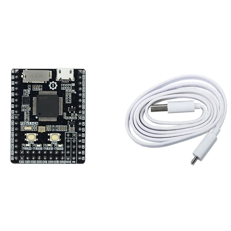TZT для программирования Micropython STM32 макетная плата pyboard v1.1-CN + USB-кабель | Электроника