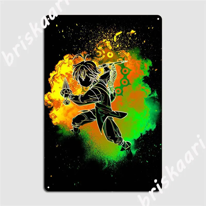 

Soul Of The Dragon Metal Plaque Poster Club Kitchen Wall Plaque Customize Tin Sign Poster