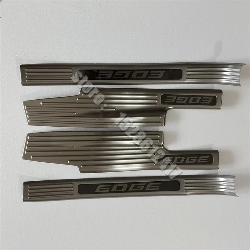 

for Ford eder Low match 2015-2018 Car styling Extended version stainless steel sill Scuff Plate/Door Sill Door Sill