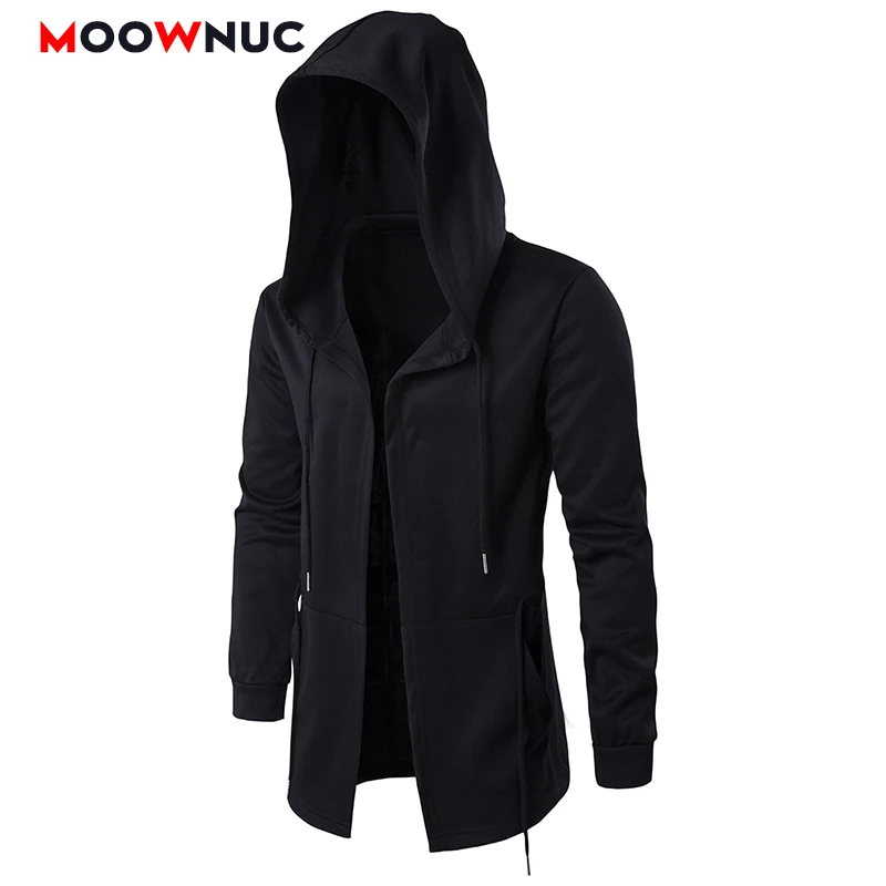 Мужской плащ Тренч однотонная ветровка модная осенняя куртка для мужчин|Плащи и