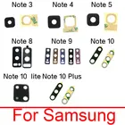 Задняя камера стеклянная линза для Samsung Galaxy Note 3 4 5 8 9 10 Plus стеклянная крышка объектива с клеем для замены