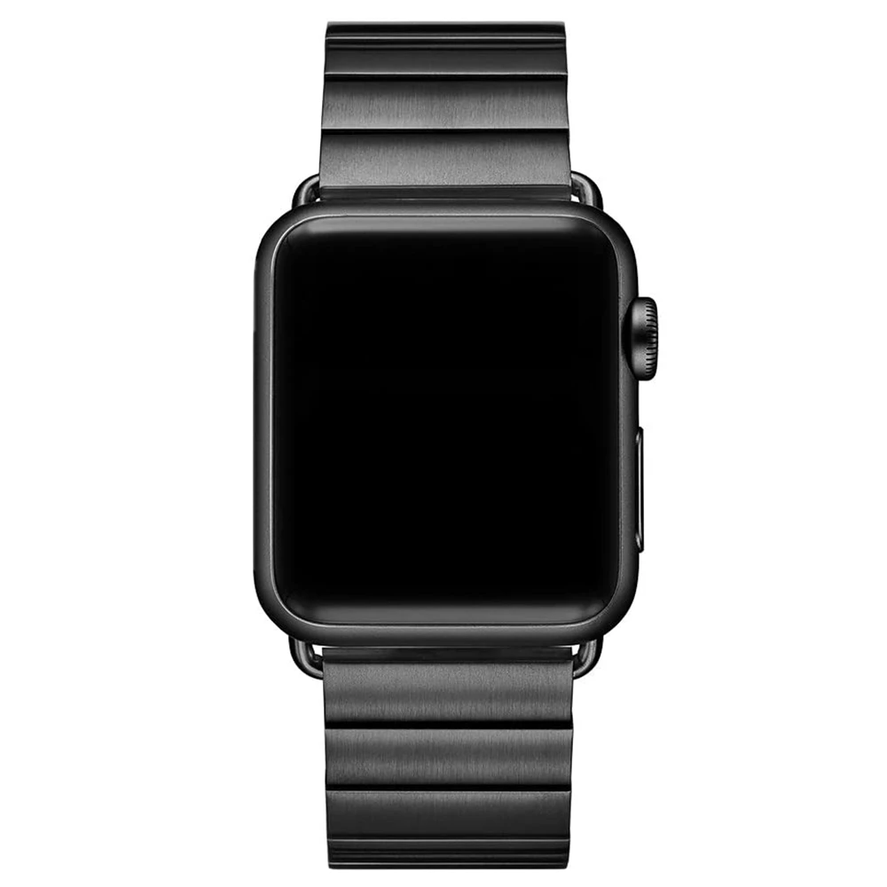 Браслет из нержавеющей стали для Apple Watch металлический браслет iWatch 1 2 3 38 мм 42 5 4 44 40